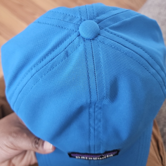 Patagonia Men's Terrebone Blue Hat Casual Adjustable Baseball Cap - Picture 3 of 6
